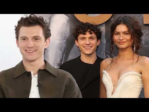 Tom Holland Makes RARE Zendaya Marriage Comment With 'The Odyssey' Joke