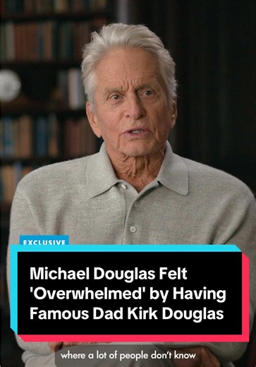 #KirkDouglas was a legend of his time. Decades later, #MichaelDouglas admits that when he was a child he was