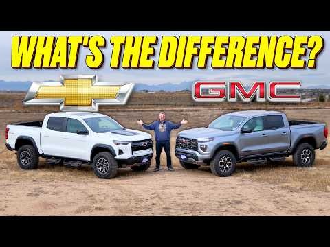The New GMC Canyon Can Cost $7K MORE Than the Chevy Colorado: But Why & Is It Worth It?