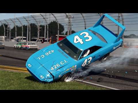 Racing Blowover Crashes #15 | BeamNG Drive
