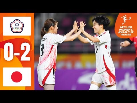 Chinese Taipei - Japan | Highlights | AFC U20 Women's Asian Cup™