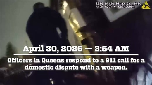 WOW .... NYPD bodycam of the house explosion that blew officers off their feet this morning ... Officers are ok. Man suspected of setting off the blast is unaccounted for
