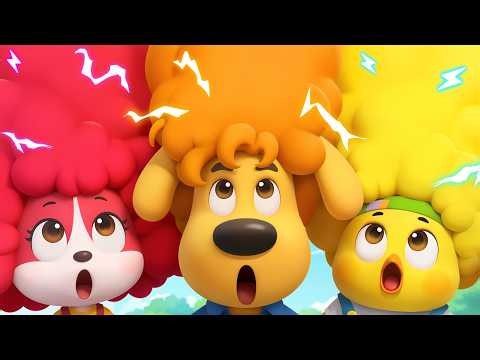 The Puffy Hair Slide | Fun Science for Kids | Educational Cartoon | Sheriff Labrador | BabyBus