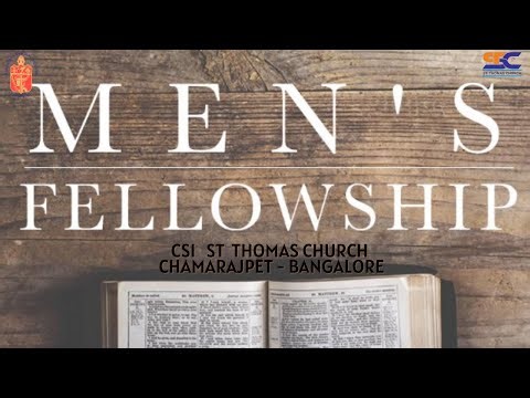 Mens Fellowship Programme - Rev. Gnanaselvi - Rev. Jebaraj