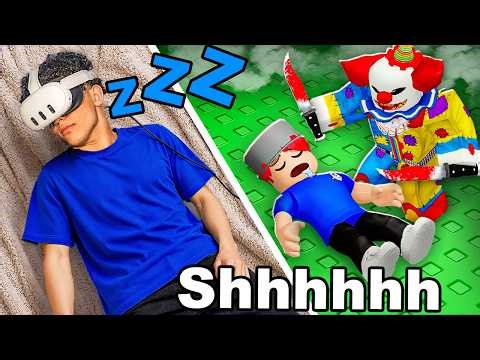 Do NOT Sleep In Roblox VR..