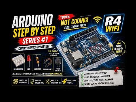 Arduino START HERE ⚡ Complete Parts Guide for Beginners (Before Coding) | Custom DIY