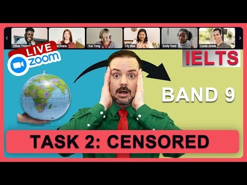 IELTS Class Task 2 Writing - Censoring the News