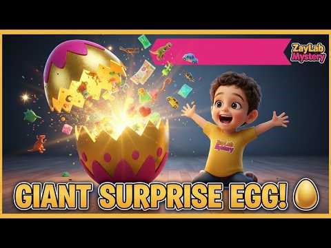 Giant Surprise Egg Opening | What’s Inside? | #KidsFun