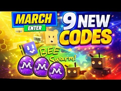 *9 NEW* [EXCLUSIVE] BEE SWARM NEW CODES MARCH 2026 - ROBLOX BEE SWARM SIMULATOR CODES 2026