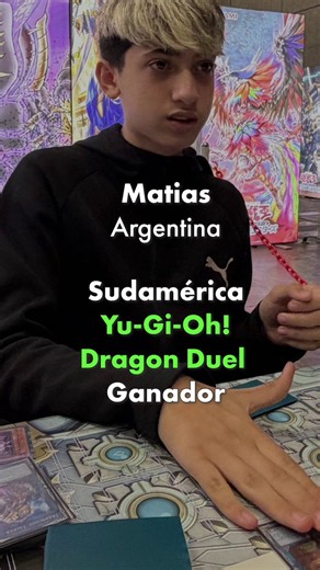 From Argentina to Japan 🌎Meet Matias, the #YuGiOhTCG 2025 South America Dragon Duel Champion! Learn about his Yu-Gi-Oh! Dueling journey and his experience at last year’s Jump Festa.