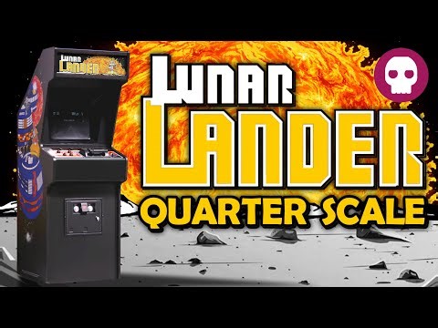 NEW Atari LUNAR LANDER Quarter-Scale Arcade Machine from Numskull