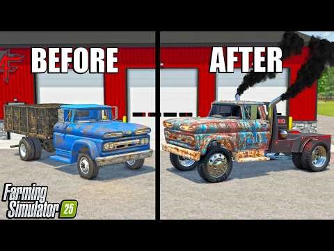 TURNING ABANDONED GRAIN TRUCK INTO 1000HP BURNOUT TRUCK!