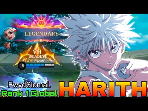 Goldlaner Harith Perfect Gameplay - Top 1 Global Harith by FwydSiomai. - Mobile Legends