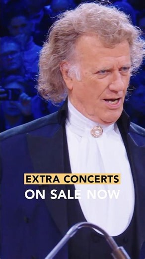 ON SALE ALERT! 🚨 Two extra concerts added in Maastricht! Get your tickets now at andrerieu.com