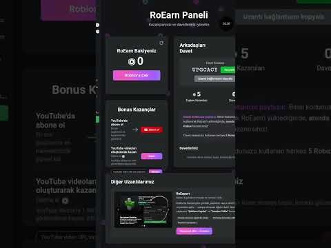 How To Get Free Robux? REAL | BEDAVA ROBUX ALMA YÖNTEMİ!! GERÇEK.