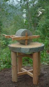 8,000 Years of Farming History | Handcrafted Replica of an Ancient Stone Mill