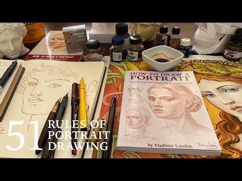 Tutorial: How to Draw Realistic Portraits with 51 Rules