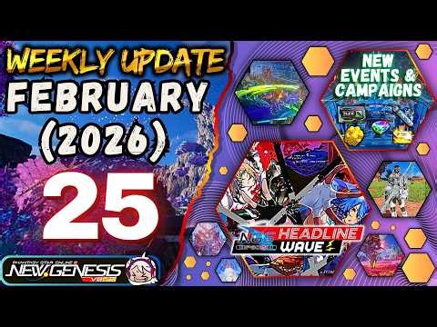 [PSO2:NGS] - FEBRUARY_25 UPDATE 2026 (🤗Steam)