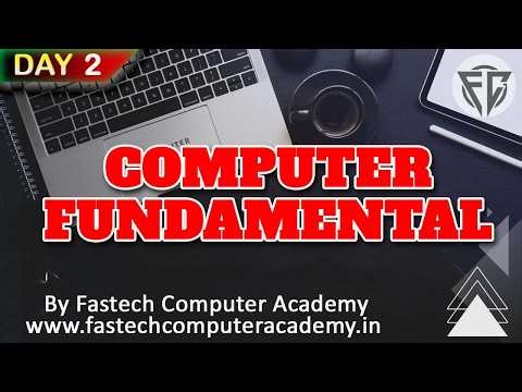 Day 2 I Computer Fundamentals Explained | Data, Types of Data, Computer, Hardware & Components I