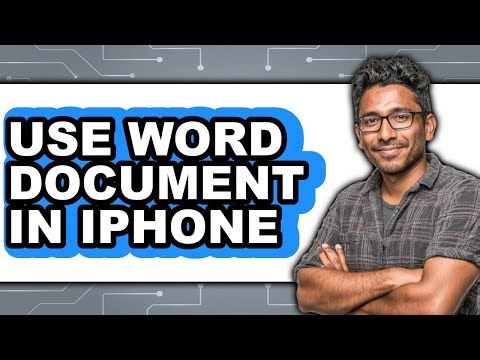 How to Use Word Document in Iphone (easy Method)