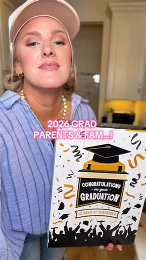 Comment GRAD & I’ll send you the link! Okay but why is no one talking about THIS for graduation?! 🎓✨ It’s basically an advent calendar… but for a grad gift. 12 little boxes you fill yourself with money, gift cards, jewelry, notes, mini surprises — and they open one each day leading up to graduation 😭 I’ve seen this ALL over TikTok and it’s going viral for a reason. It’s way more fun than handing them a card. If you’re doing a senior gift this year, this is it. Comment “GRAD” and I’ll send you 