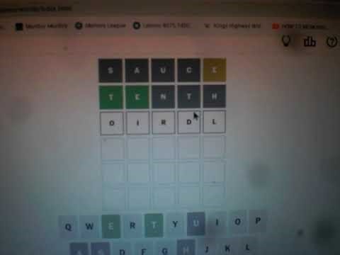 Wordle - Tutorial - Wednesday, March 11, 2026