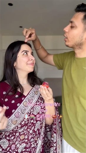 GRWM for Makar Sankranthi as a Wifey🤗😍| Heli Ved #grwm #makarsankranti