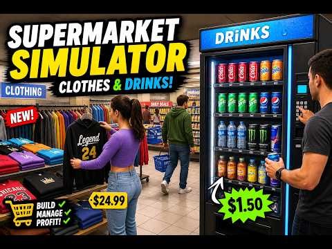 Supermarket Simulator has DLC now.