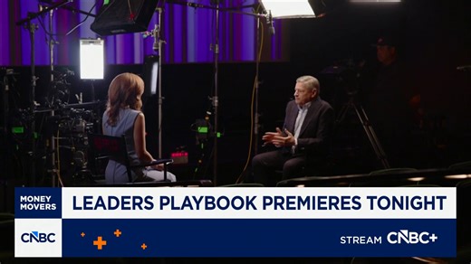 CNBC’s Leaders Playbook premieres tonight