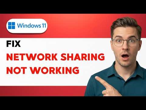 How To Fix Windows 11 Network Sharing Not Working [2026 Full Guide]