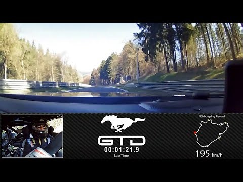 Mustang GTD Nürburgring lap with Development Engineer Steve Thompson