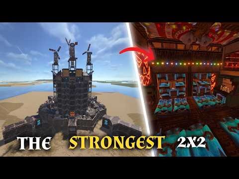 The Strongest 2x2 | Mini OpenCore + Huge OpenCore | Bunker | Small Group | Rust Base Design 2025
