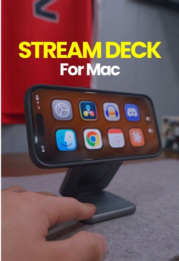 Open ANY Mac App Using Your iPhone 🤯 #iphone #mac #macos #macbook #iphonetricks