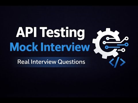 API Testing Mock Interview for QA & SDET