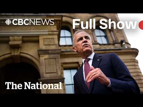CBC News: The National | Carney pushes back on Trump's tariff threats
