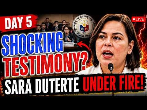 LIVE: Sara Duterte Impeachment Trial | Day 5 Senate Hearing | Philippines Updates LIVE