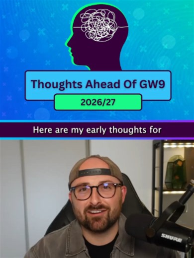 Early Thoughts Ahead Of GW9 💭 #football #fpl #fantasyfootball #premierleague #fantasypremierleauge