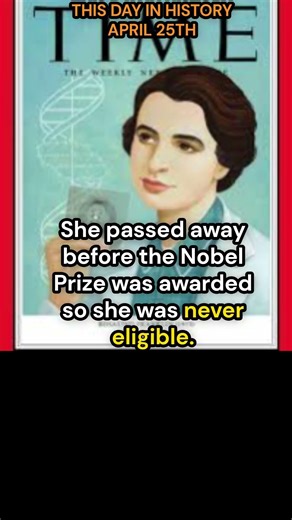 They Stole Her Work and Won the Nobel Prize