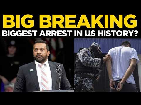 LIVE | Biggest Arrest In American History? Kash Patel SHOCKS Americans In Senate Clash | US News