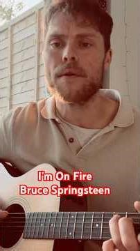 I’m On Fire #cover #guitarcover #guitar #singer #fyp #acousticguitar #acoustic