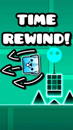Time Machine But You Rewind?#geometrydash