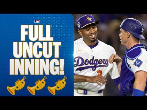 Edwin Díaz comes in from the bullpen for another Dodgers save! 🎺 | MLB Highlights