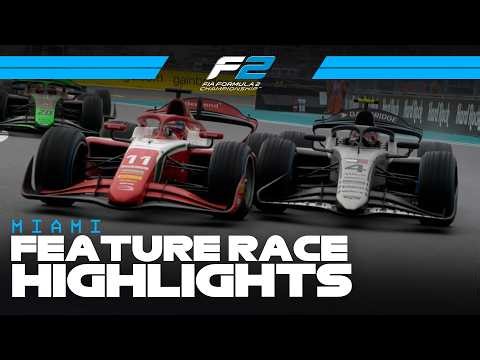 F2 Feature Race Highlights | 2026 Miami Grand Prix