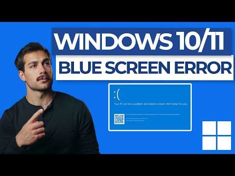 Your device ran into a problem and needs to restart - Windows 10/11 | Blue Screen Error
