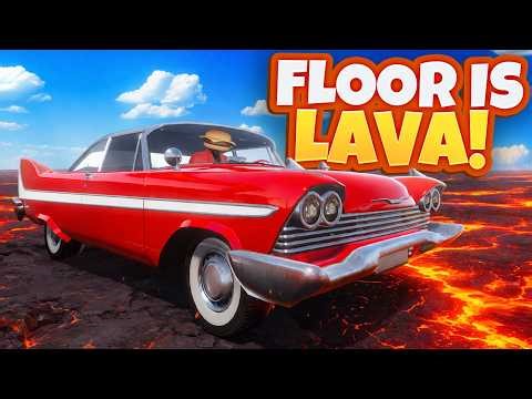 The Long Drive BUT THE ROAD IS LAVA?!