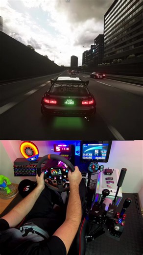 Assetto Corsa Honda Civic HB traffic drive