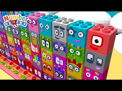 Let's Count 1 to 100 with Numberblocks Step Squad | Easy & Super Fun for Kids