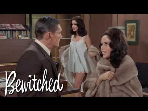 Darrin Gets A Little Too Friendly With A Model | Bewitched