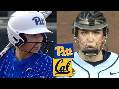 California vs Pittsburgh (Exciting!) Women's College Softball Highlights Full Game 2026