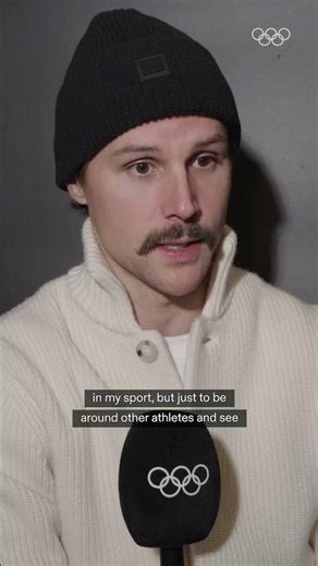 🗣️ "I tell people is that it's a very rare and special opportunity to be a part of an Olympics."